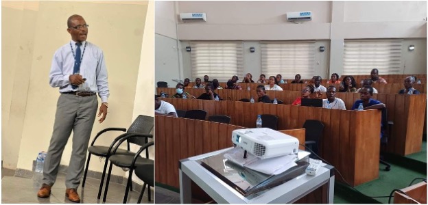 Clinical Public Health Sanitation Workshop held by Biomedical Scientist Dr. Dougbeh Chris Nyan with AME University and University of Liberia